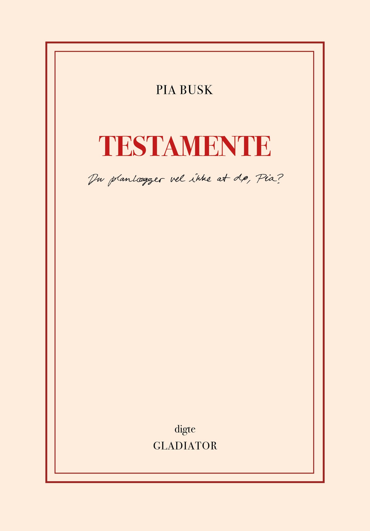 TESTAMENTE