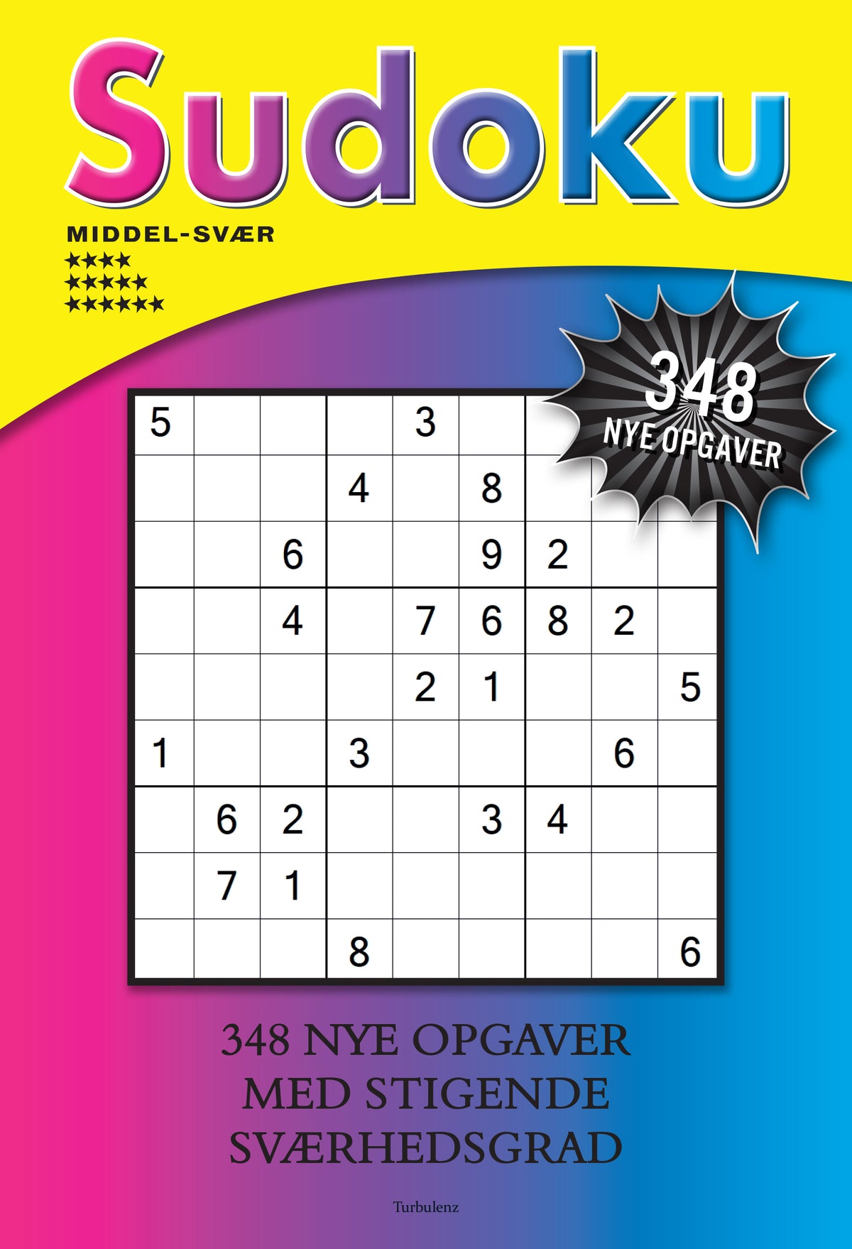 SUDOKU MIDDEL/SVÆR