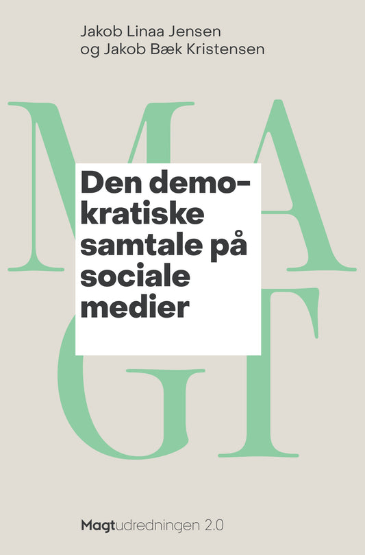 DEN DEMOKRATISKE SAMTALE PÅ SOCIALE MEDIER