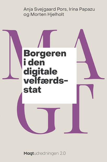 BORGEREN I DEN DIGITALE VELFÆRDSSTAT