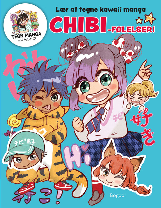 LÆR AT TEGNE KAWAII MANGA CHIBI-FØLELSER