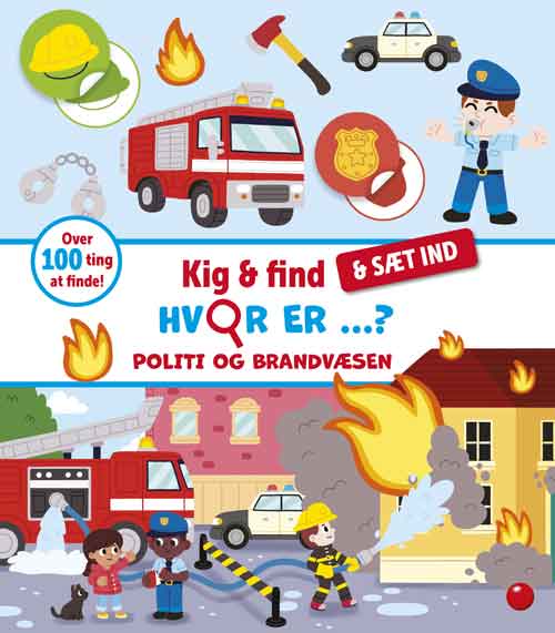 KIG OG FIND - OG SÆT IND: KVOR ER...POLITI OG BRAN