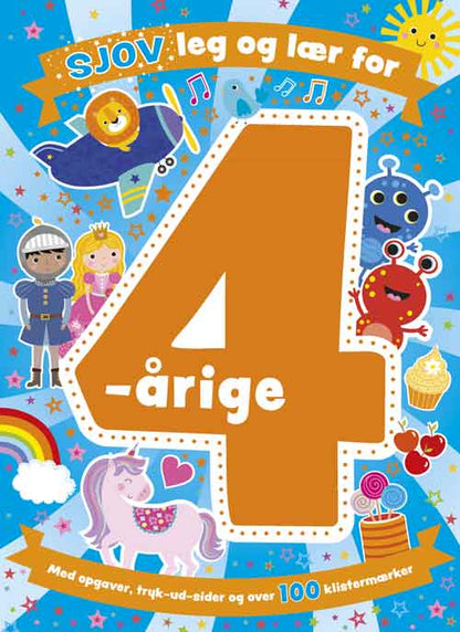 SJOV LEG OG LÆR FOR 4 ÅRIGE MED OPGAVER