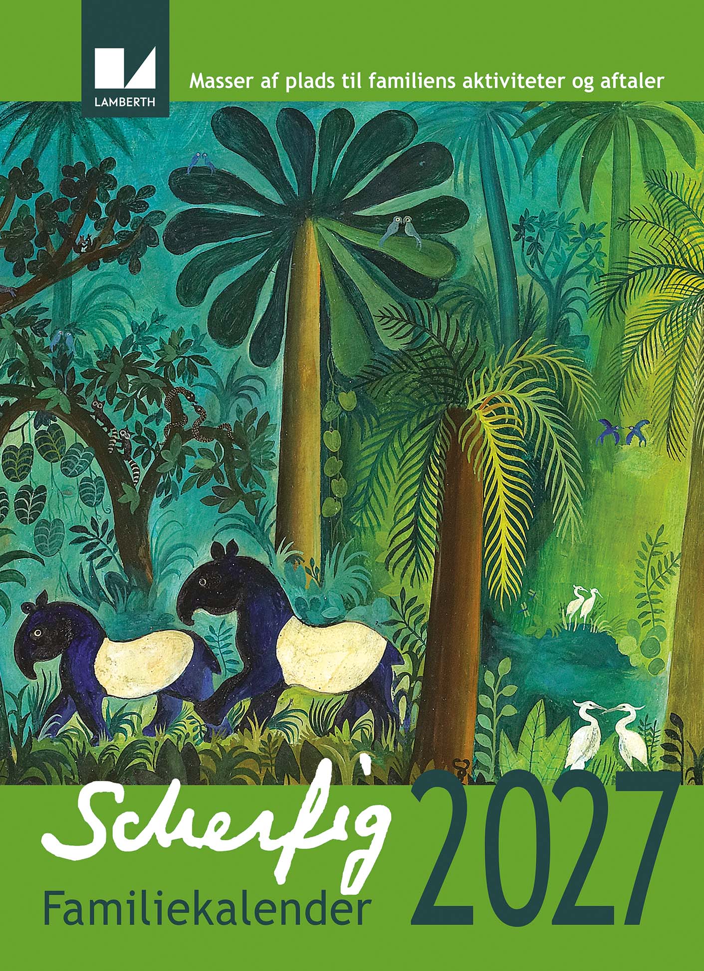 HANS SCHERFIG FAMILIEKALENDER 2027