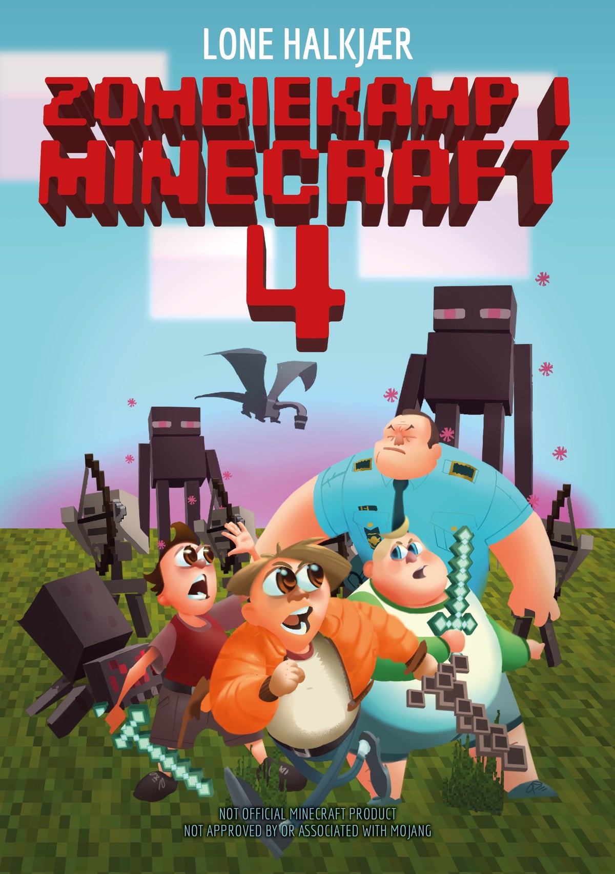 ZOMBIEKAMP I MINECRAFT 4