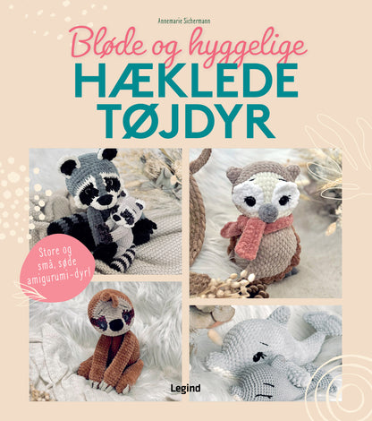 BLØDE OG HYGGELIGE HÆKLEDE TØJDYR