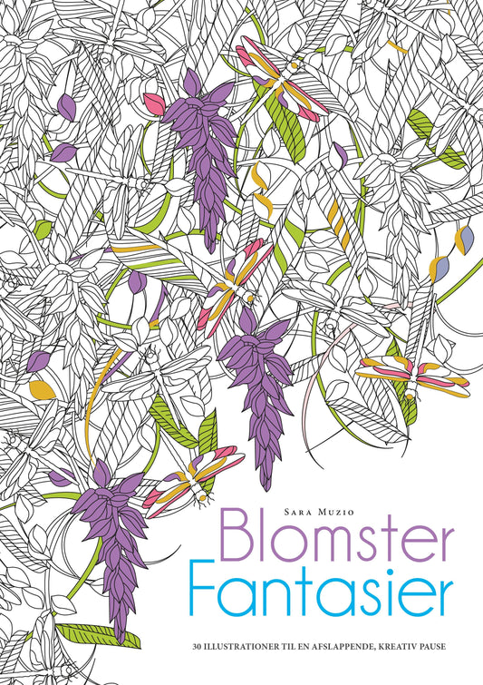 MALEBLOK: BLOMSTERFANTASIER