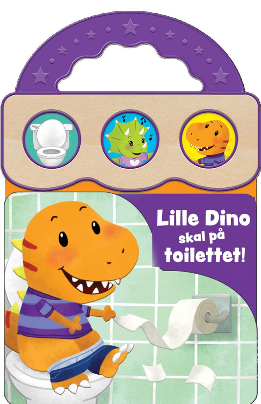 LILLE DINO SKAL PÅ TOILETTET!