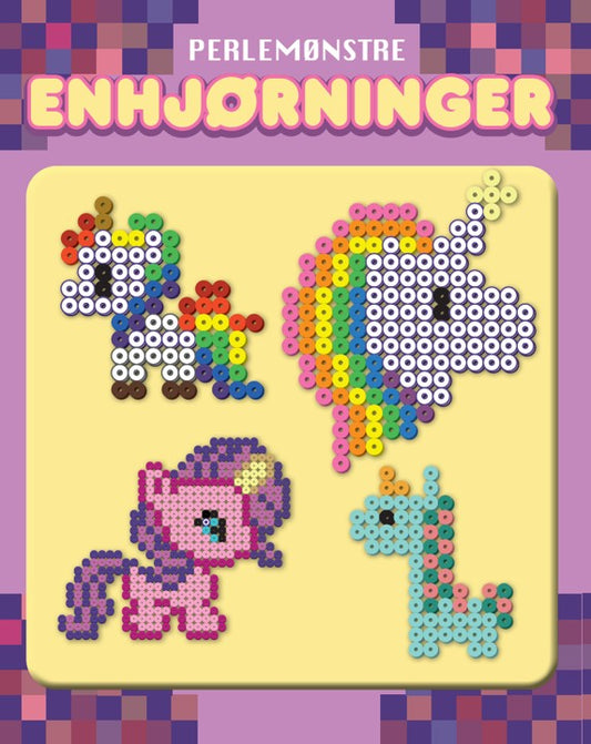 PERLEMØNSTRE: ENHJØRNINGER