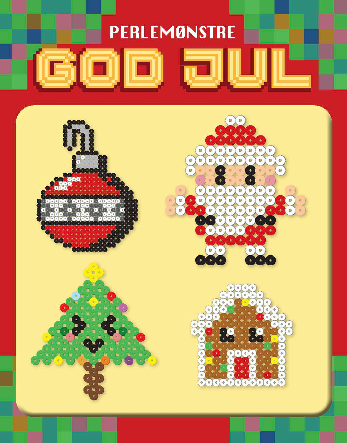 PERLEMØNSTRE: GOD JUL