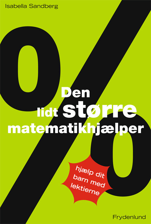 DEN LIDT STØRRE MATEMATIKHJÆLPER