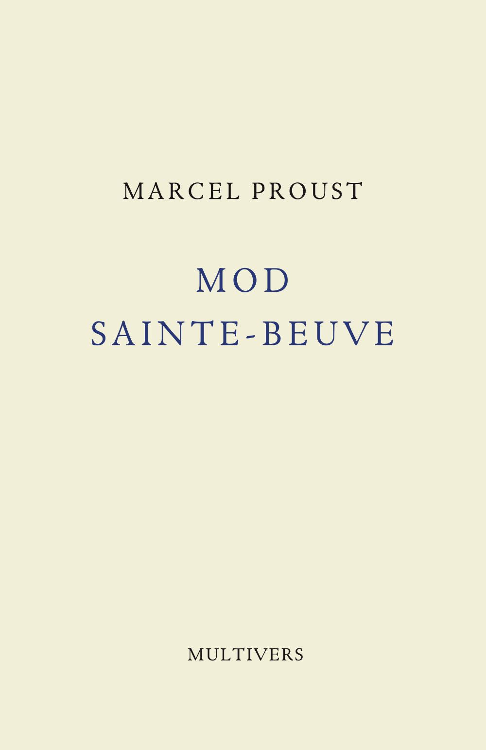 MOD SAINTE-BEUVE