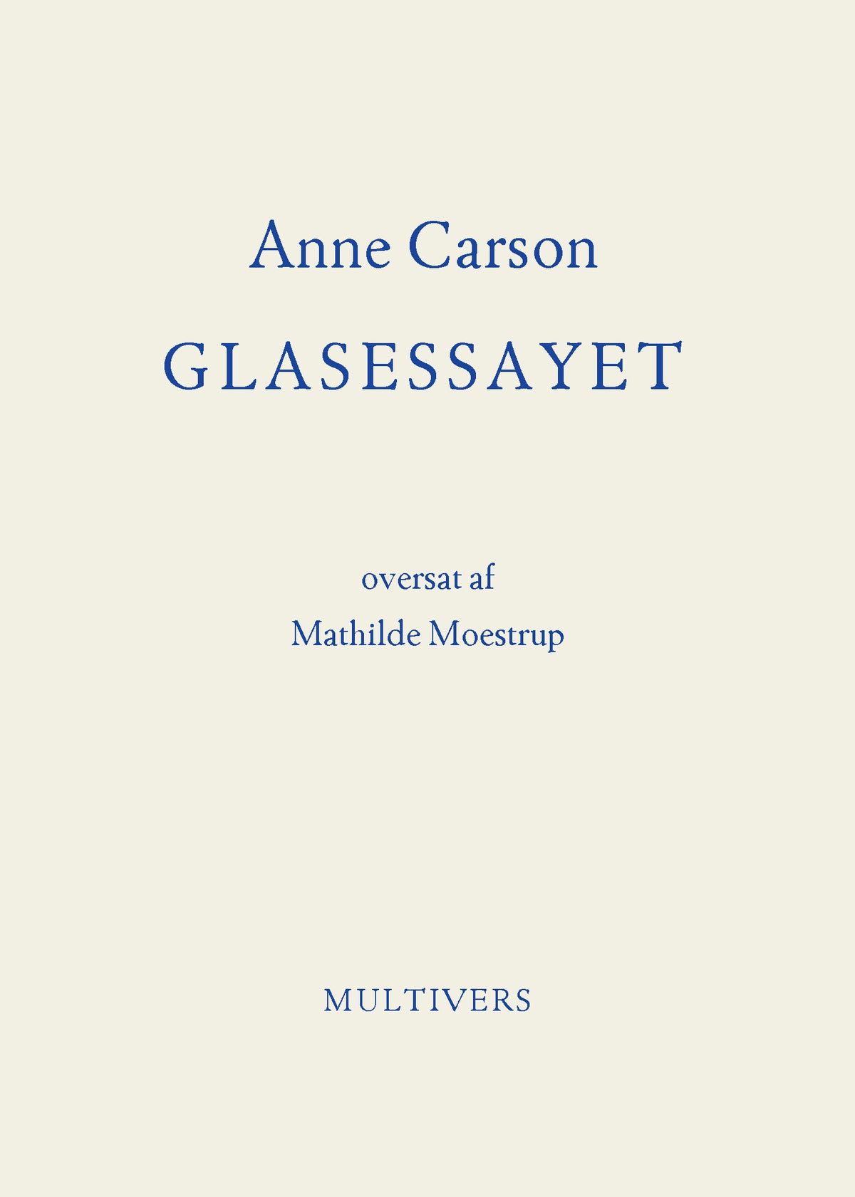 GLASESSAYET