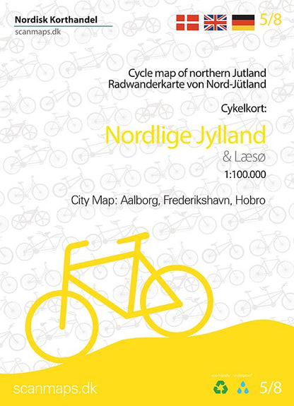 CYKELKORT NORDLIGE JYLLAND
