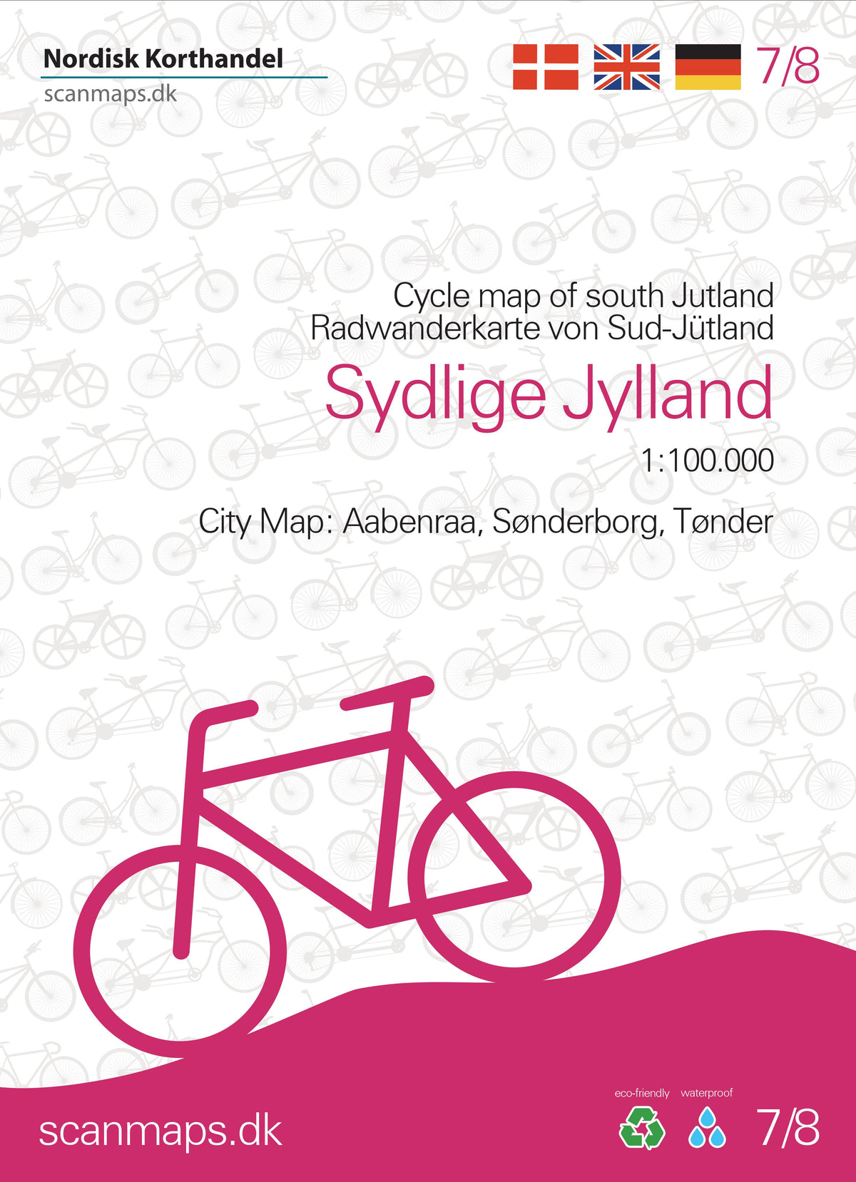 CYKELKORT SYDLIGE JYLLAND 