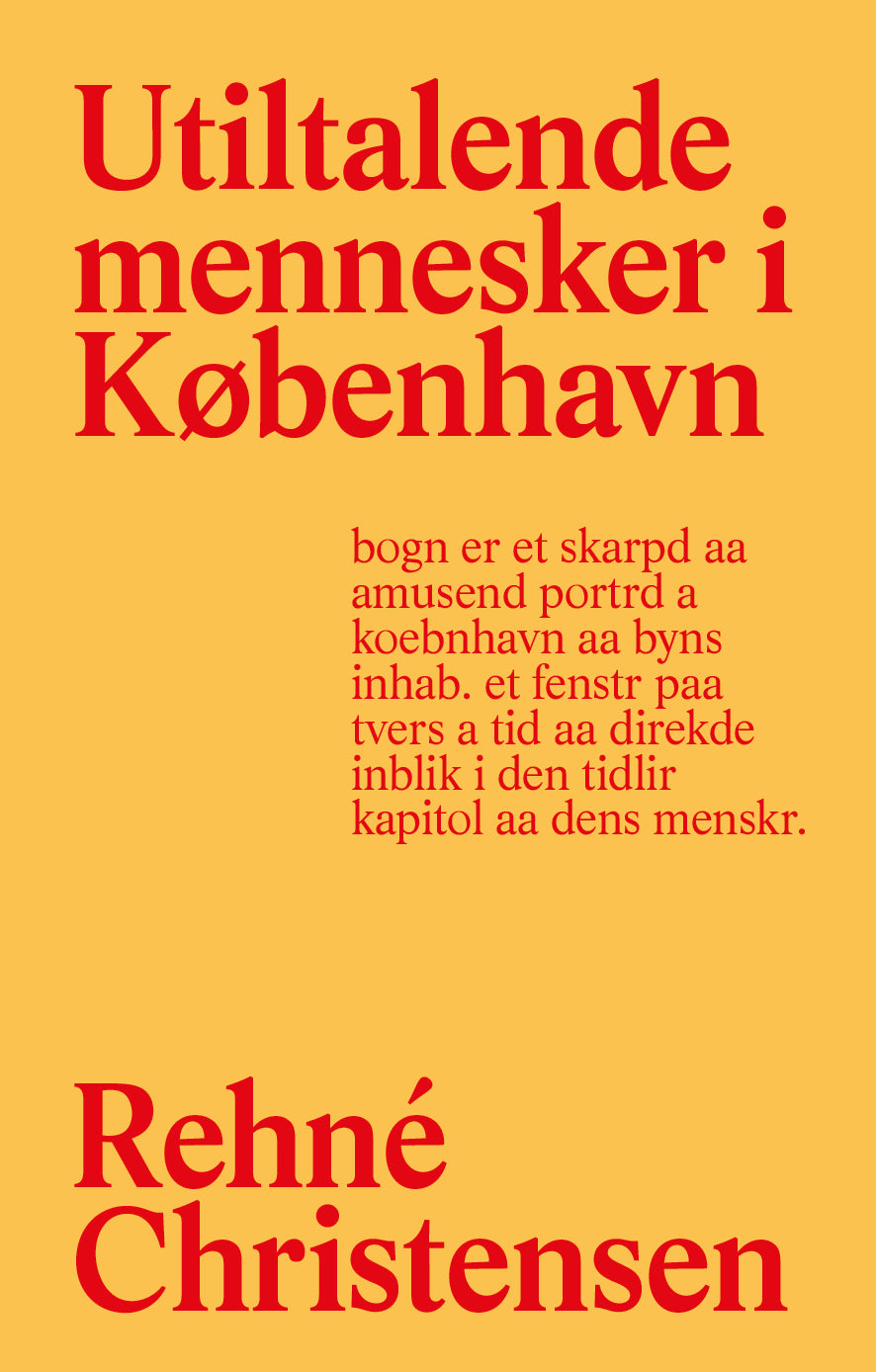 UTILTALENDE MENNESKER I KØBENHAVN