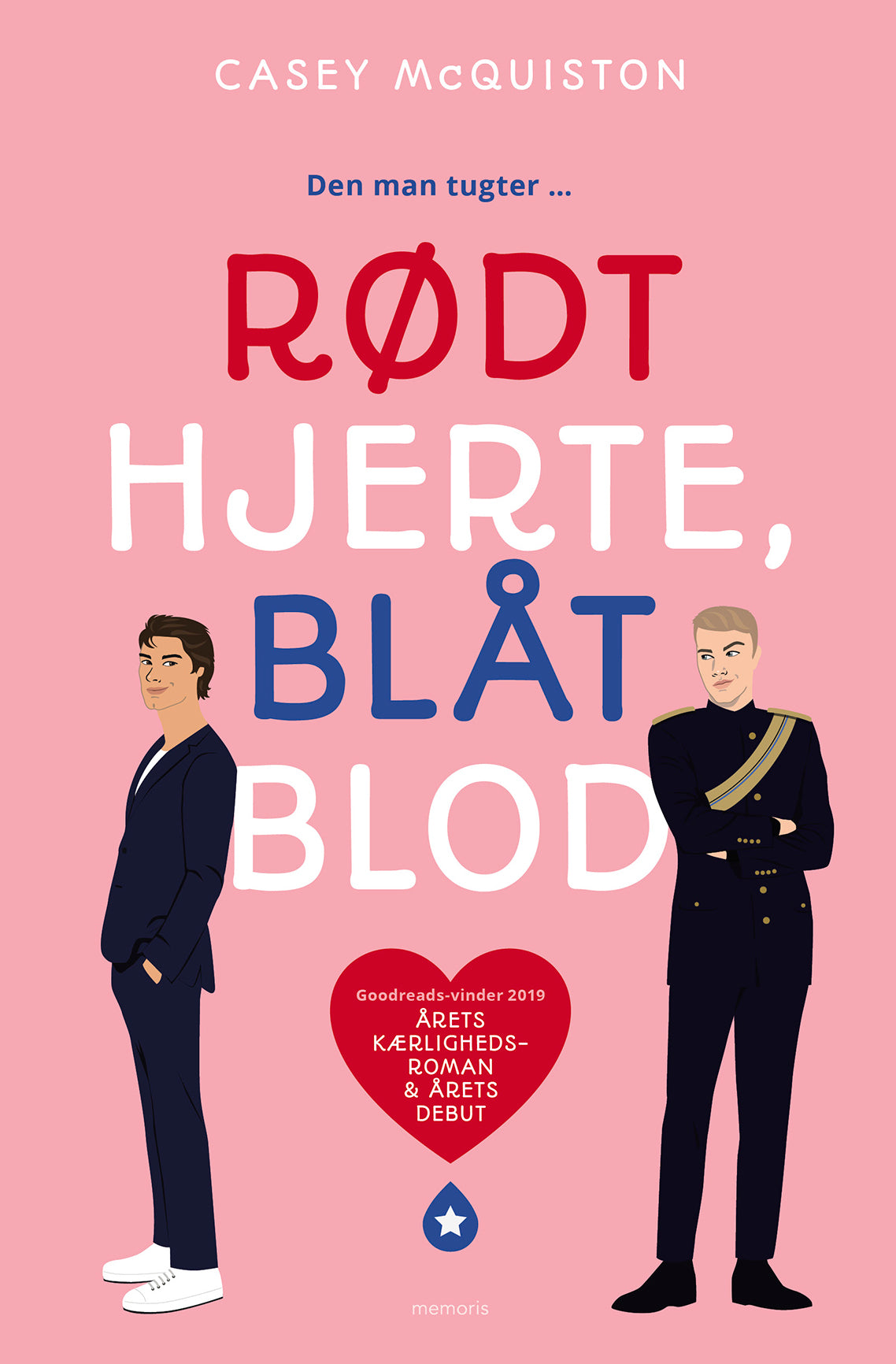RØDT HJERTE BLÅT BLOD