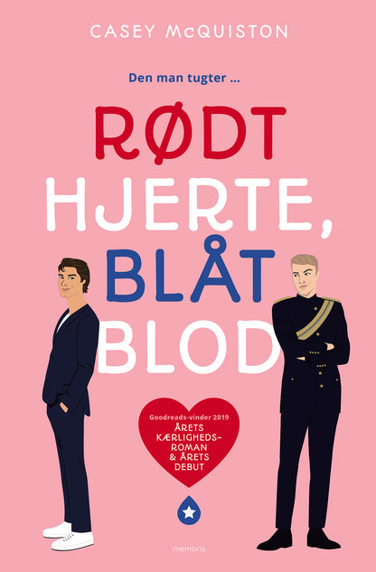 RØDT HJERTE BLÅT BLOD