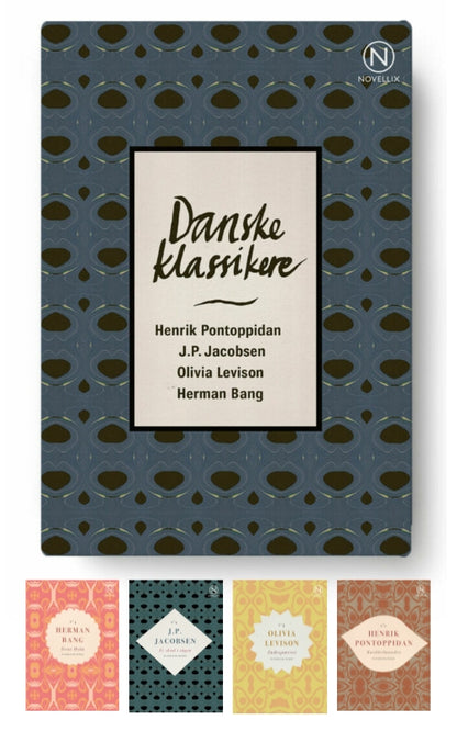 GAVEÆSKE MED FIRE DANSKE KLASSIKERE