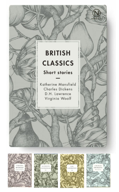 BOX WITH FOUR BRITISH CLASSICS