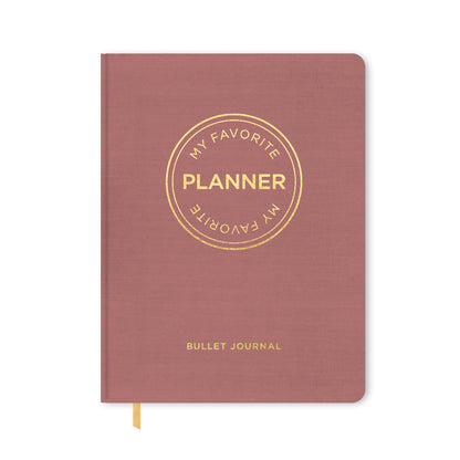 MY FAVORITE PLANNER BULLET JOURNAL / VINTAGE ROSA