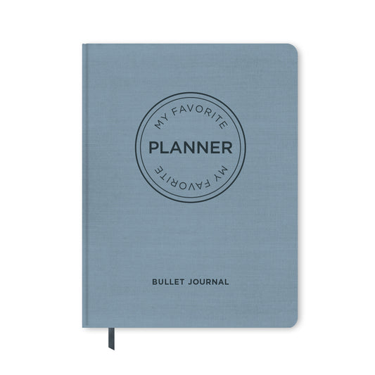 MY FAVORITE PLANNER BULLET JOURNAL / BLÅGRÅ