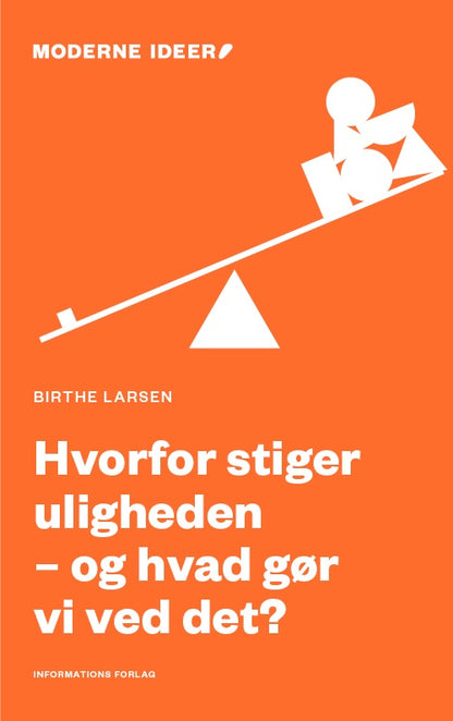 HVORFOR STIGER ULIGHEDEN - OG HVAD GØR VI VED DET?