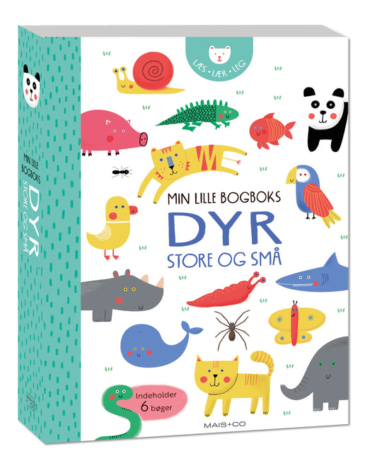 MIN LILLE BOGBOKS: DYR - STORE OG SMÅ