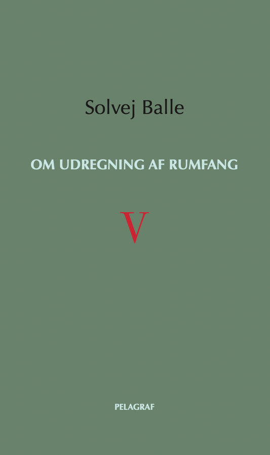 OM UDREGNING AF RUMFANG V