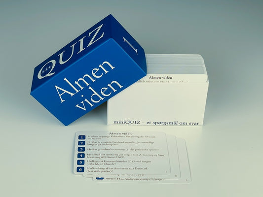 MINIQUIZ ALMEN VIDEN 1