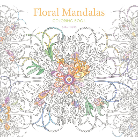 FLORAL MANDALAS COLORING BOOK