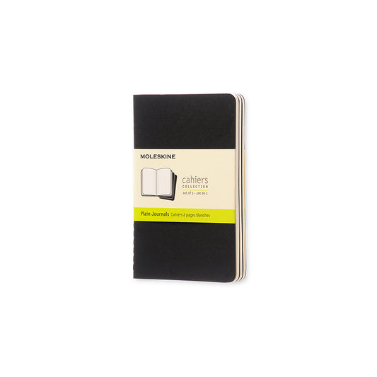 MOLESKINE NOTESBOG POCKET SORT 3 STK. CAHIER
