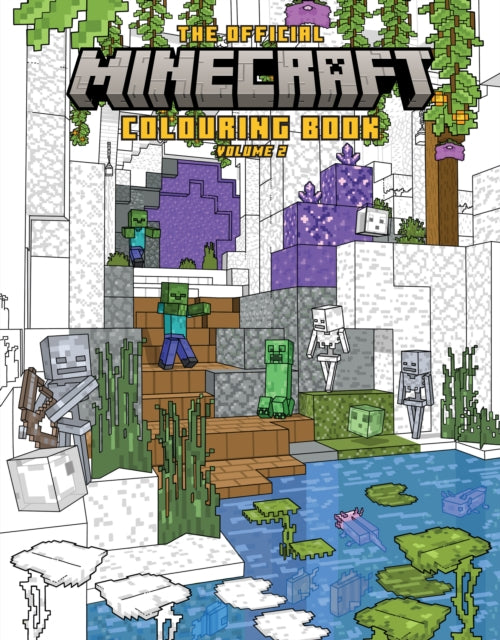 THE OFFICIAL MINCRAFT COLOURING BOOK 2