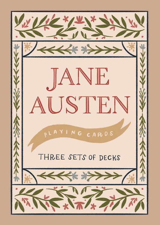 LITERARY SUITS JANE AUSTEN SPILLEKORT