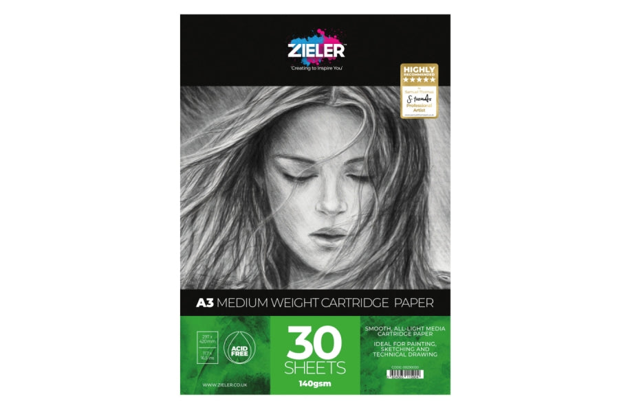 ZIELER SKITSEBLOK A3