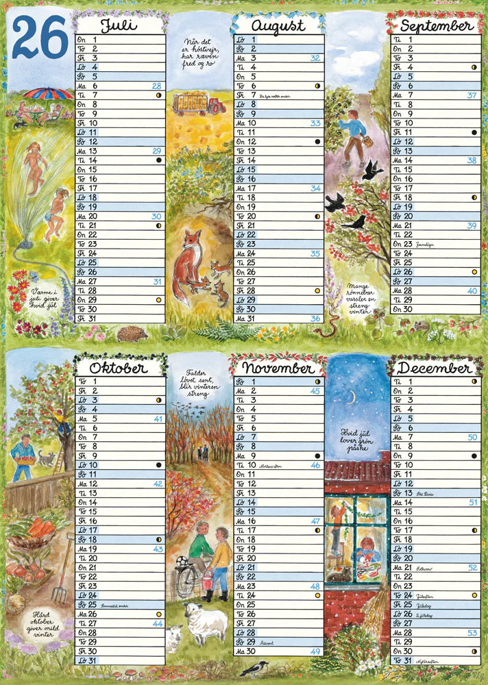 A3 KARTONKALENDER 2026