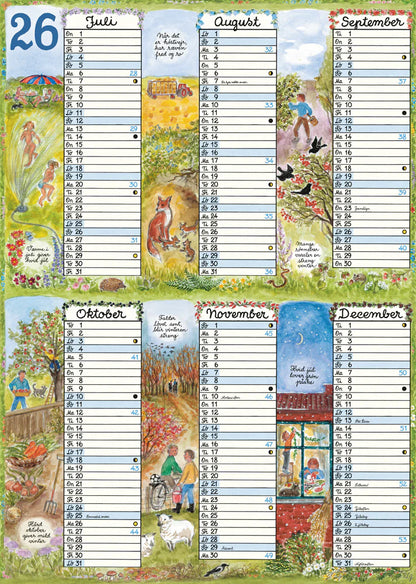A3 KARTONKALENDER 2026