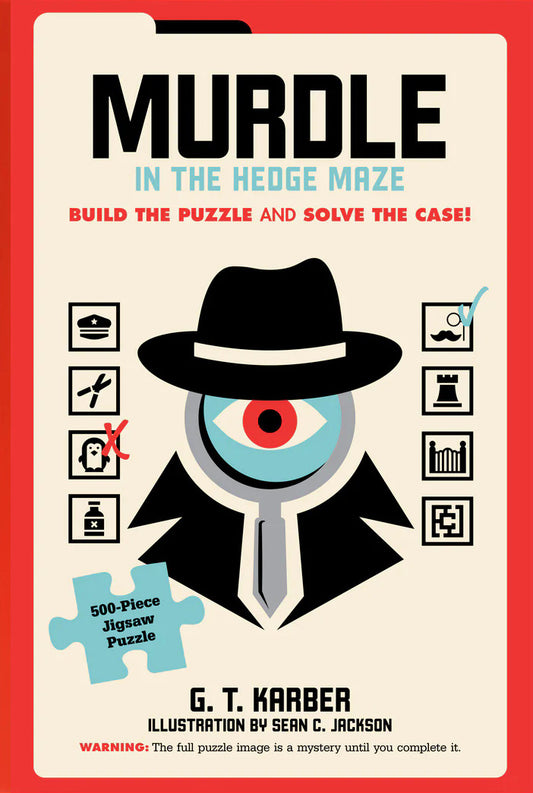 MURDLE IN THE HEDGE MAZE 500 BRIKKER
