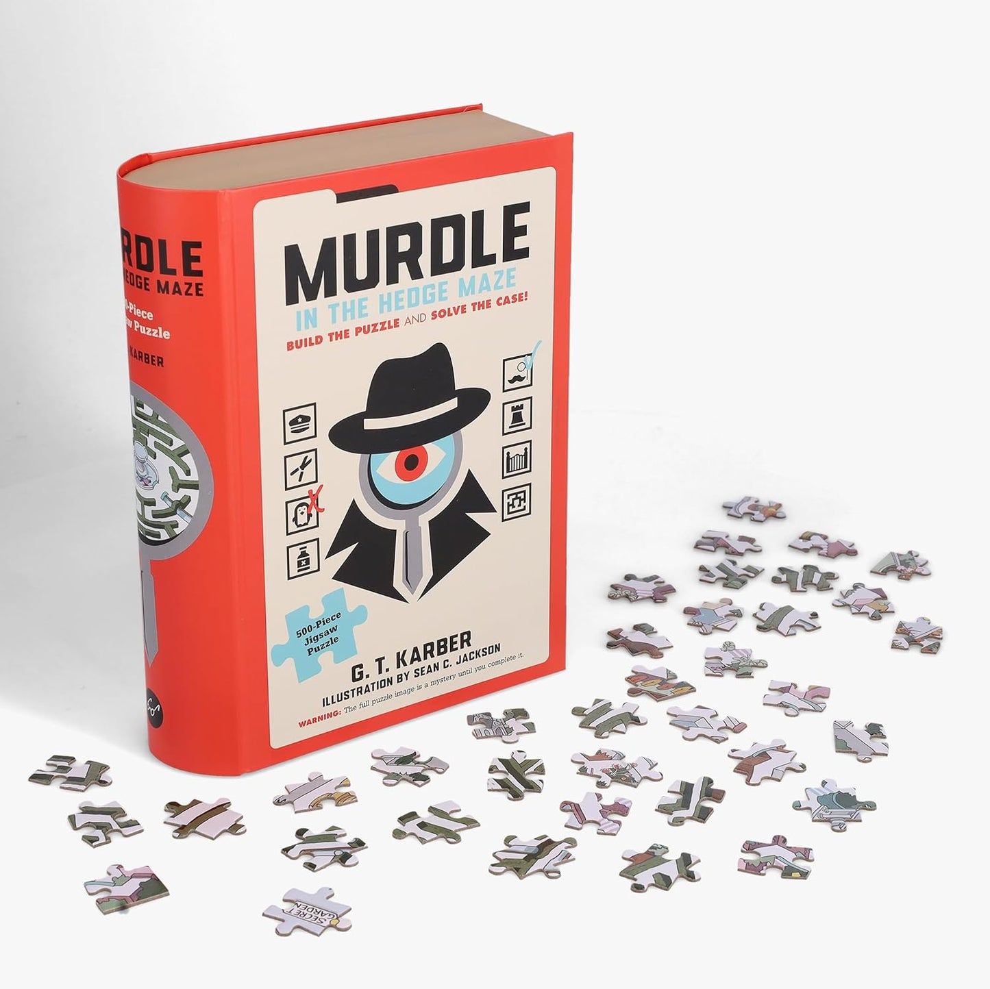 MURDLE IN THE HEDGE MAZE 500 BRIKKER