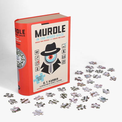 MURDLE IN THE HEDGE MAZE 500 BRIKKER