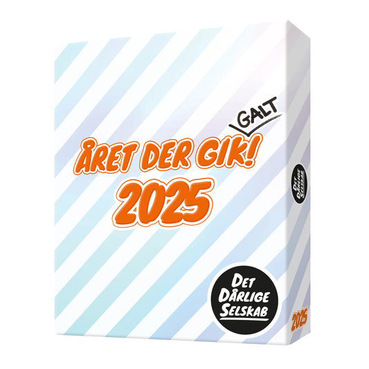 DET DÅRLIGE SELSKAB - ÅRET DER GIK GALT 2025
