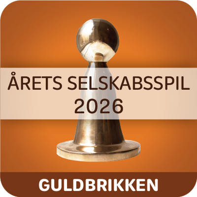 Guldbrikken 2026 - selskabsspil