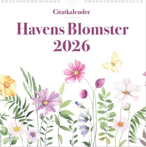 HAVENS BLOMSTER 2026 CITATKALENDER