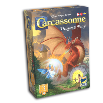 CARCASSONNE DRAGON AND FAIRY