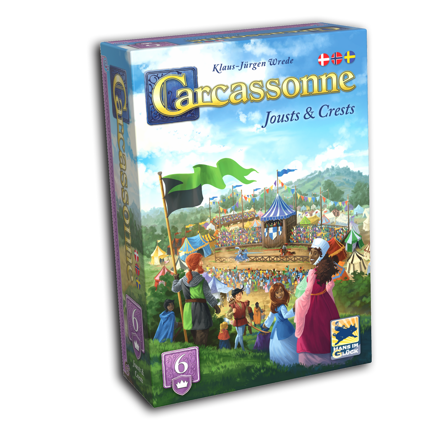 CARCASSONNE JOUSTS AND CRESTS