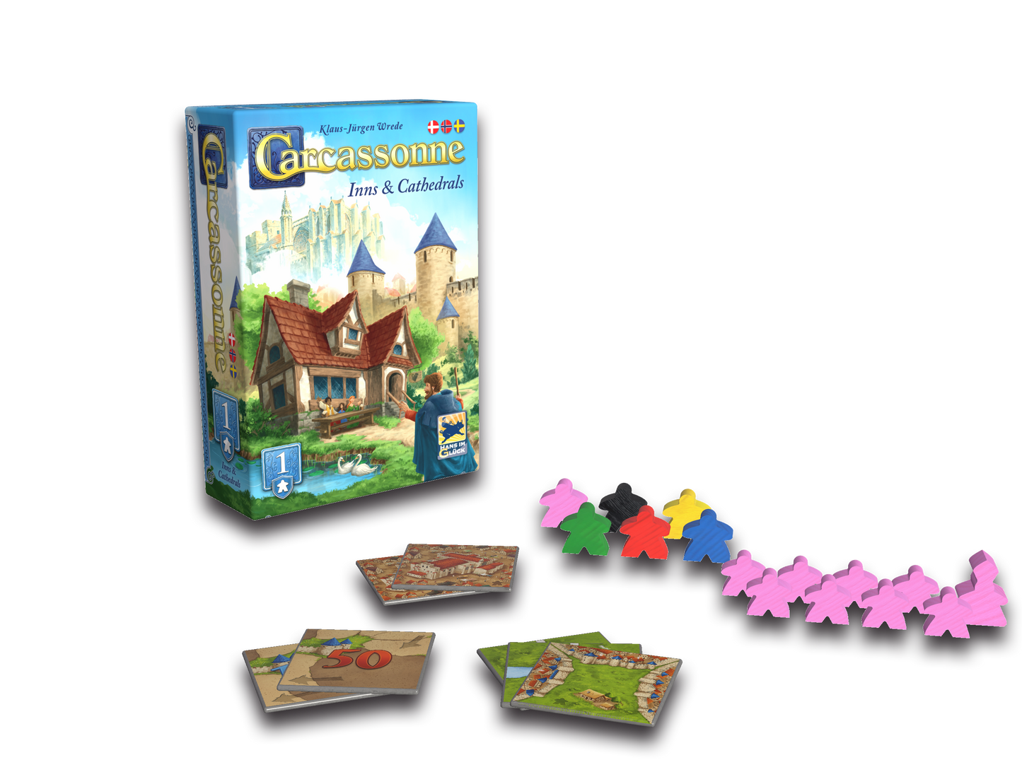 CARCASSONNE INNS AND CATHEDRALS