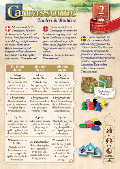 CARCASSONNE TRADERS AND BUILDERS