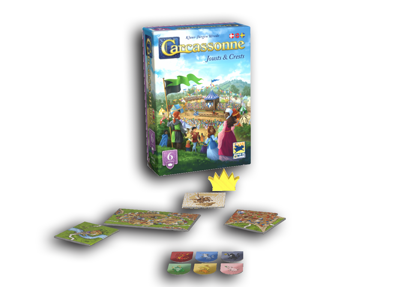 CARCASSONNE JOUSTS AND CRESTS