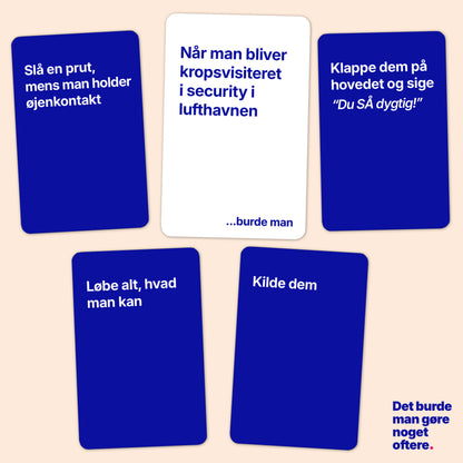 DET BURDE MAN GØRE NOGET OFTERE