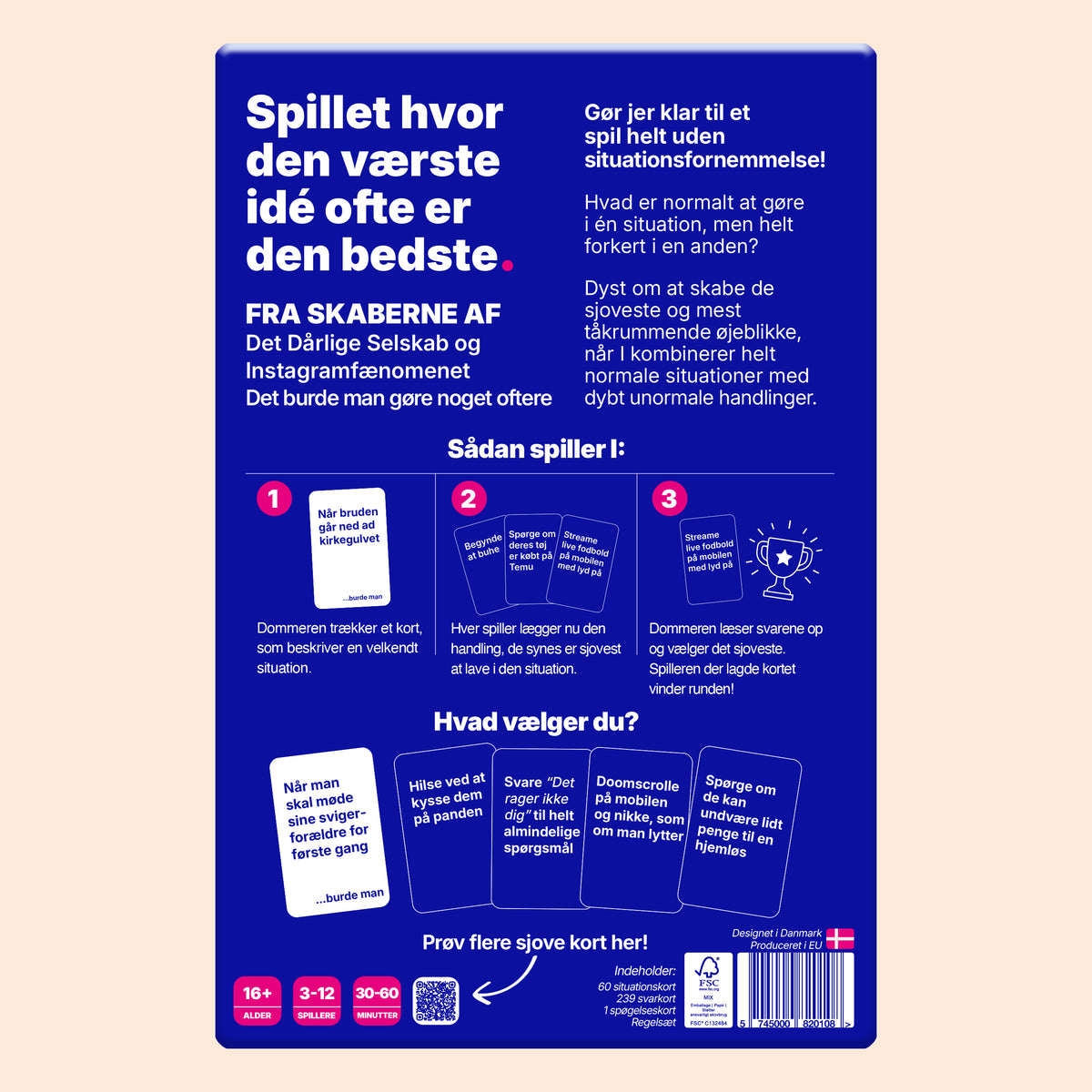 DET BURDE MAN GØRE NOGET OFTERE